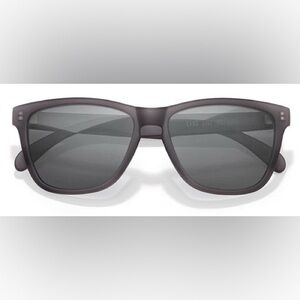 Sunski Headland Sunglasses Matte Grey Black Polarized